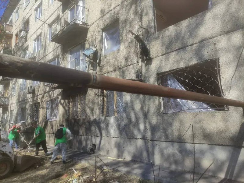 В пострадавшие от атаки БПЛА дома в Саратове вернули тепло и газ